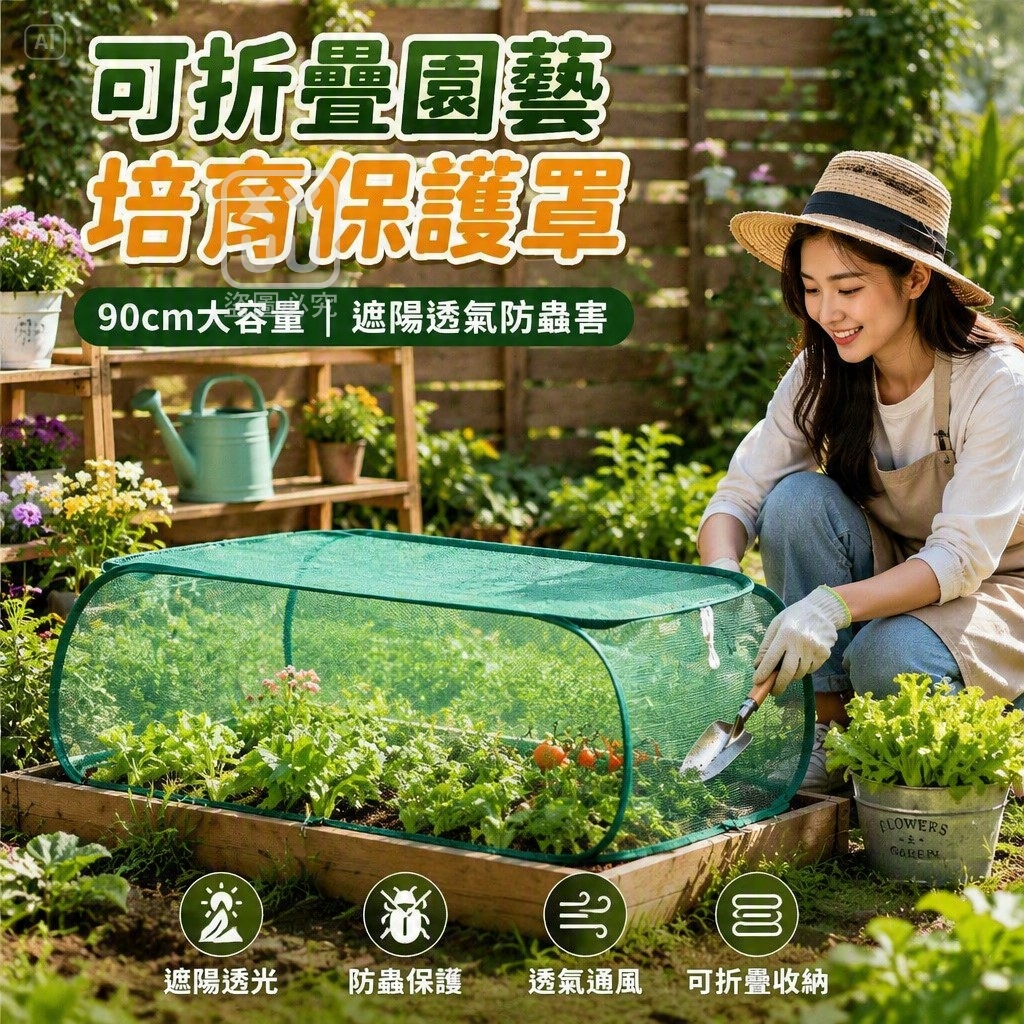 可折疊園藝培育保護罩